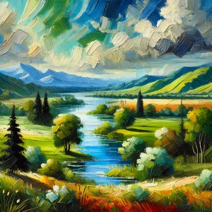 Acrylic Painting: Nature