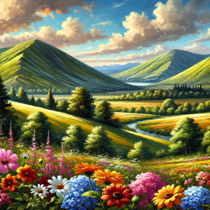 Acrylic Painting: Nature