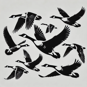 Stencil Art: Birds