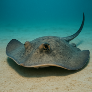 Create a photo of a stingray
